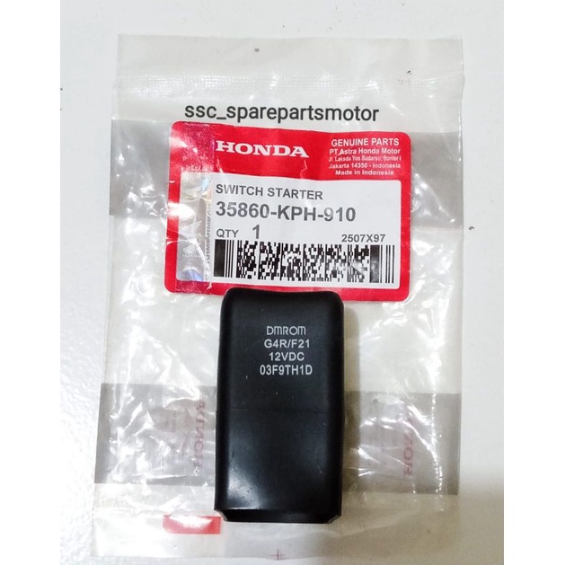 Bendit Bendik Switch Relay Stater Vario Karbu Kharisma Vario 110 125 Techino CBS