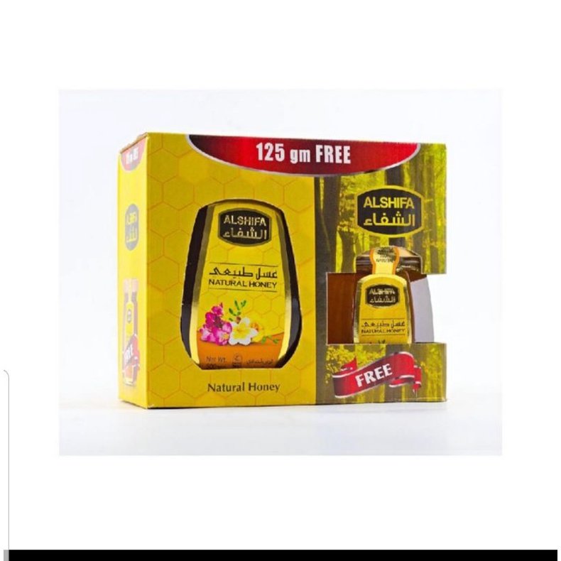 

Al Shifa Natural honey 500 gr free 125gr
