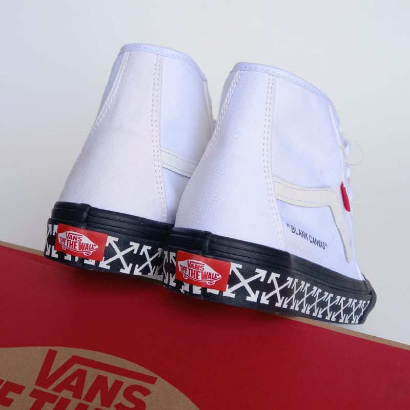 VANS SK8 HI BALL SF Off-White WHITE BLACK