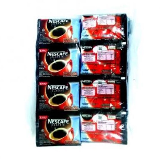 Jual NESCAFE CLASSIC 60 x 2 GRAM GR TANPA AMPAS KOPI SACHET INSTANT