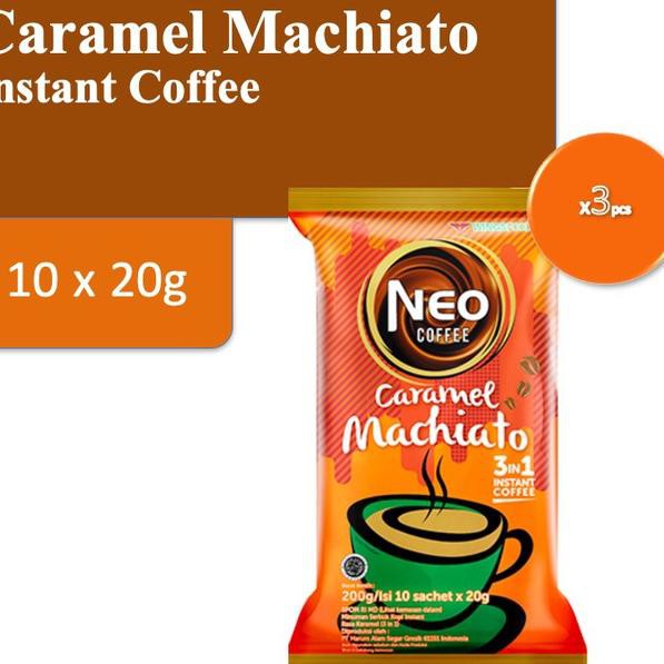 

Pr.0duk berkualitasNeo Coffee Caramel Machiato 200 gr x 3 pcs c0dE| G.6Y.O5