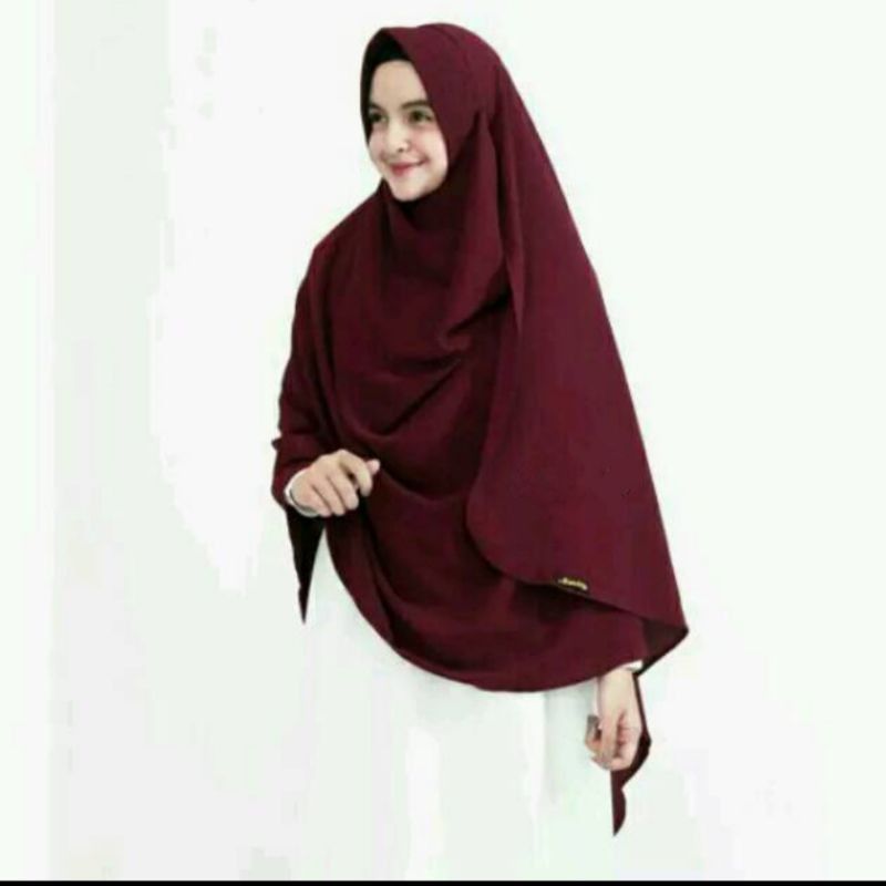 JILBAB PASHMINA  KHIMAR SYARI PET ANTEM ukuran 230 x 100 CM