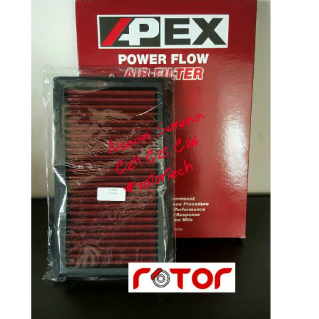 Filter Udara Racing APEX Nissan Serena C24, C25, C26
