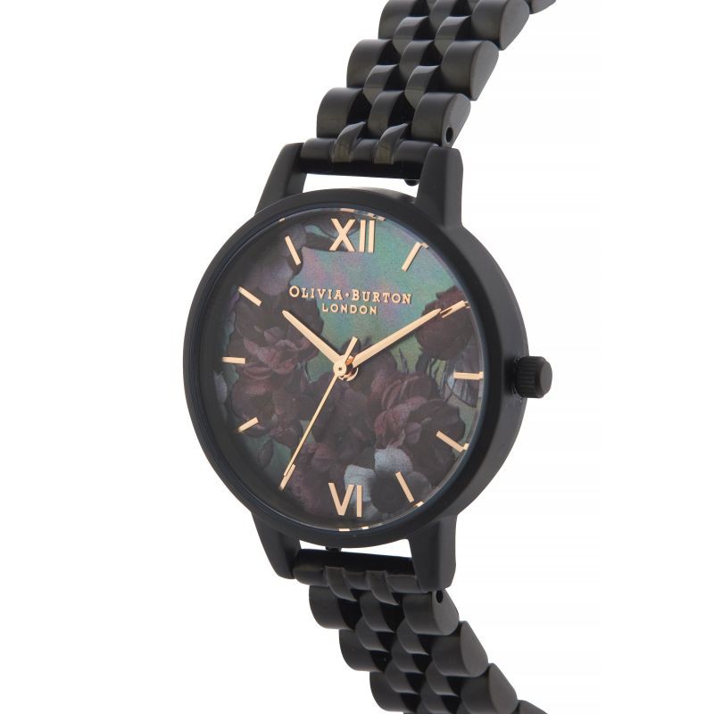 Olivia Burton Original After Dark Ip Black Jam Tangan Wanita Olivia Burton