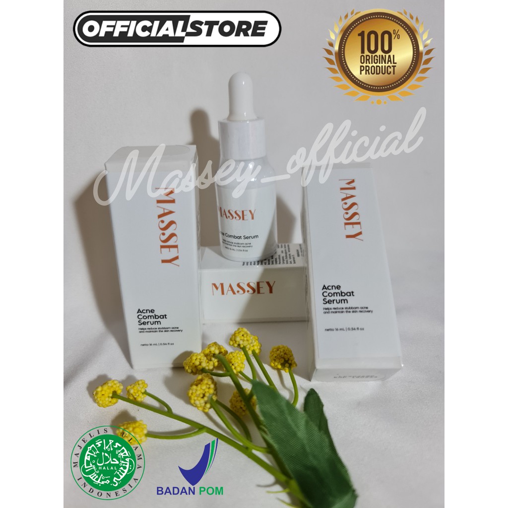 MASSEY ACNE COMBAT SERUM, Serum Whitening Acne