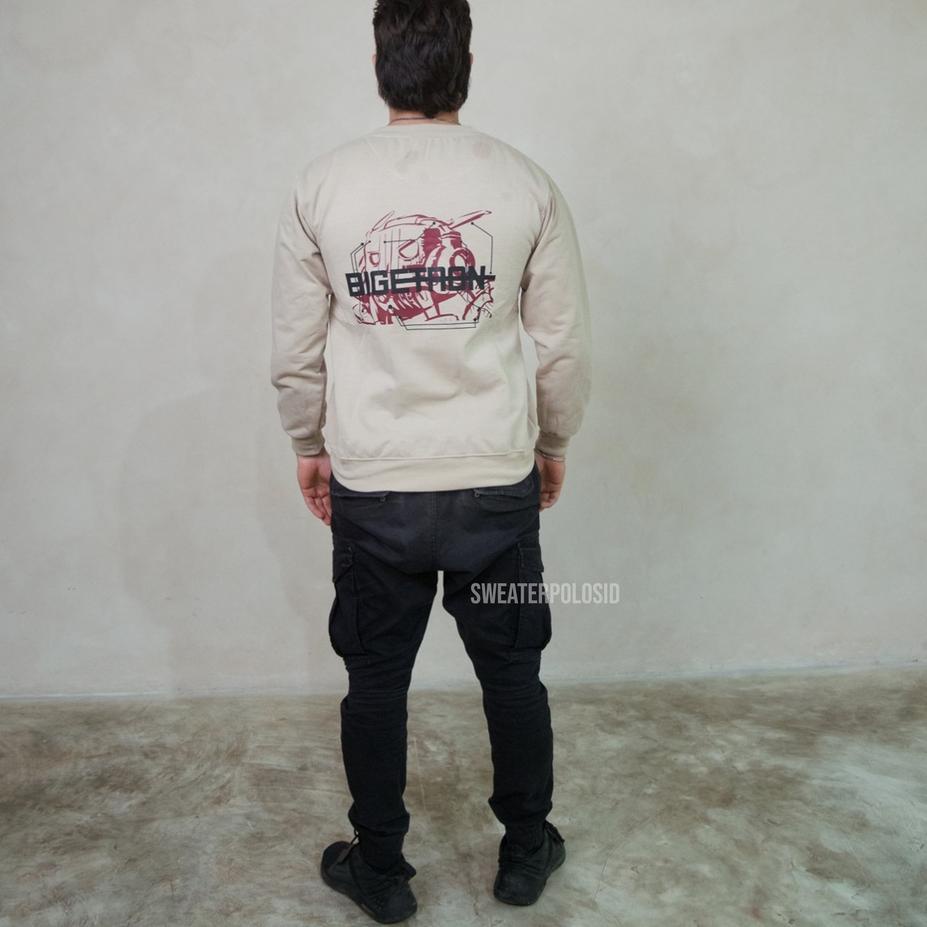 SWEATERPOLOSID x BTR — Basic Sweater BTR Robotic Size M-XXL