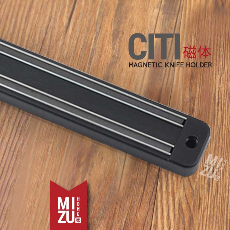 MIZU CITI Magnetic Knife Holder Organizer Gantungan Pemegang Tempat Pisau Magnet Dinding Dapur-6