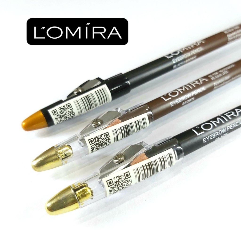 Lomira Eyebrow Pencil Fashion Brow Cream Pencil   (Pensil Alis Waterproof Dengan Hasil Natural)