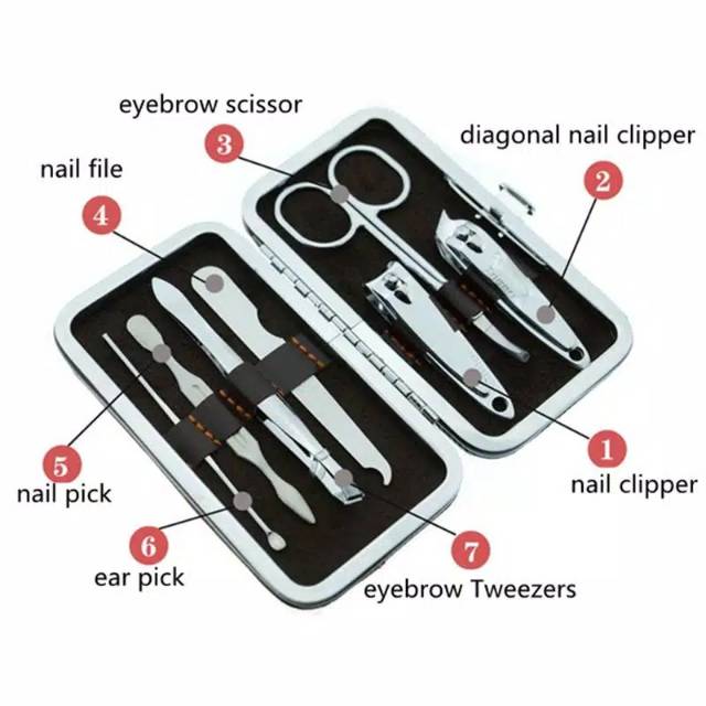 gunting kuku set pedicure manicure