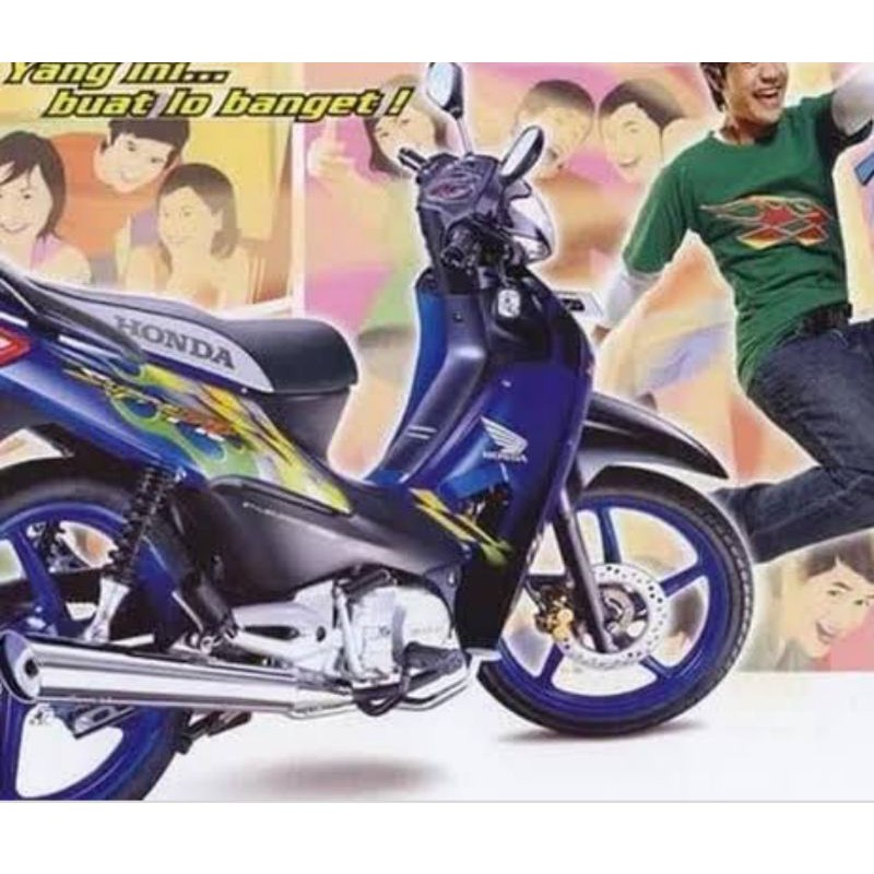 Jual Striping Honda Supra Fit R New Jumbo 07 08 Biru List Body Standar Kualitas Terbaik Ter Murah Indonesia Shopee Indonesia