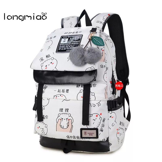 TAS RANSEL ANAK MURAH-MORYMONY TAS KARTUN - Tas Ransel Backpack Korea Fashion-KABAYAN