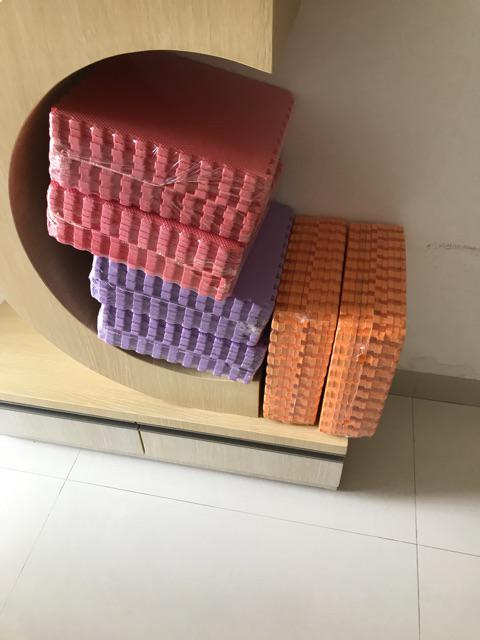 Harga Paket 3 Pack Matras Ecomat Polos 30x30x1cm