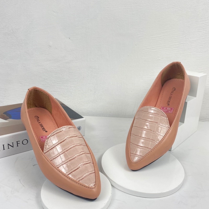 Onlashoes - Flat Shoes Danila LB32 Sepatu Flat Wanita