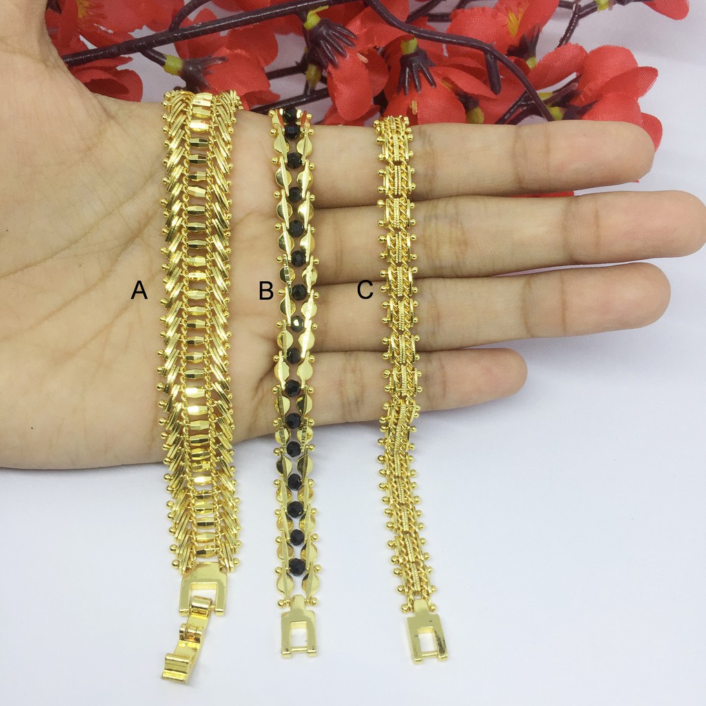 Gelang Sisik Rantai Xuping Gold Lapis Emas - BB484