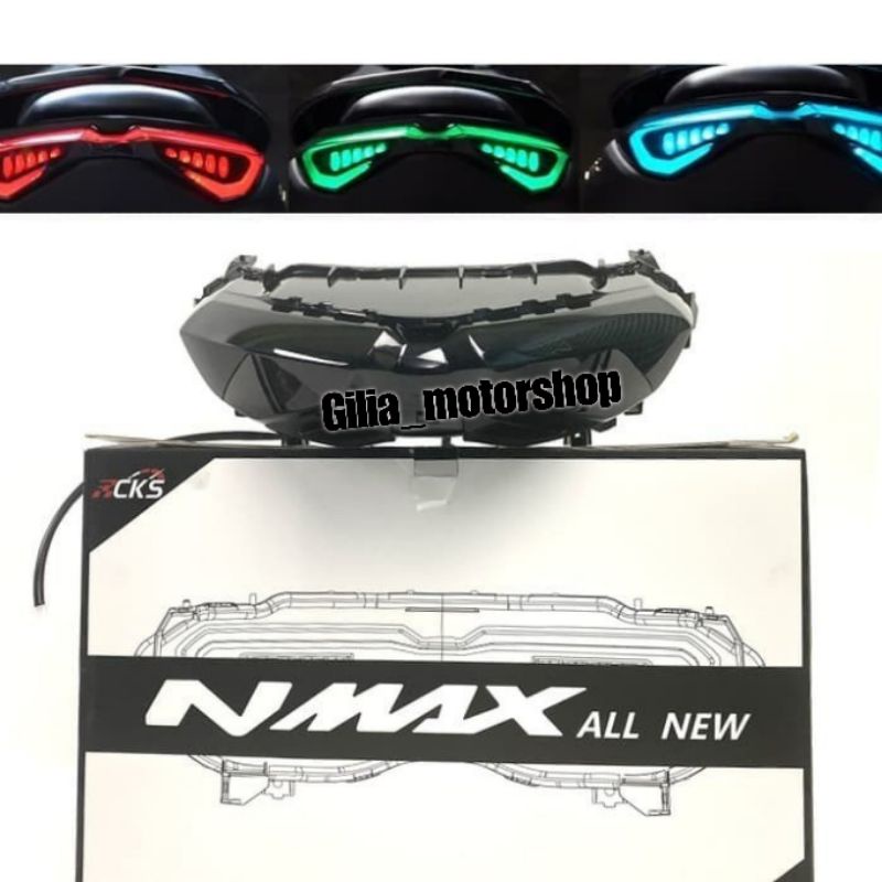 LAMPU STOP STOPLAMP NMAX ALL NEW 2020 ORIGINAL CKS LED RGB LAMPU BELAKANG NMAX NEW CKS