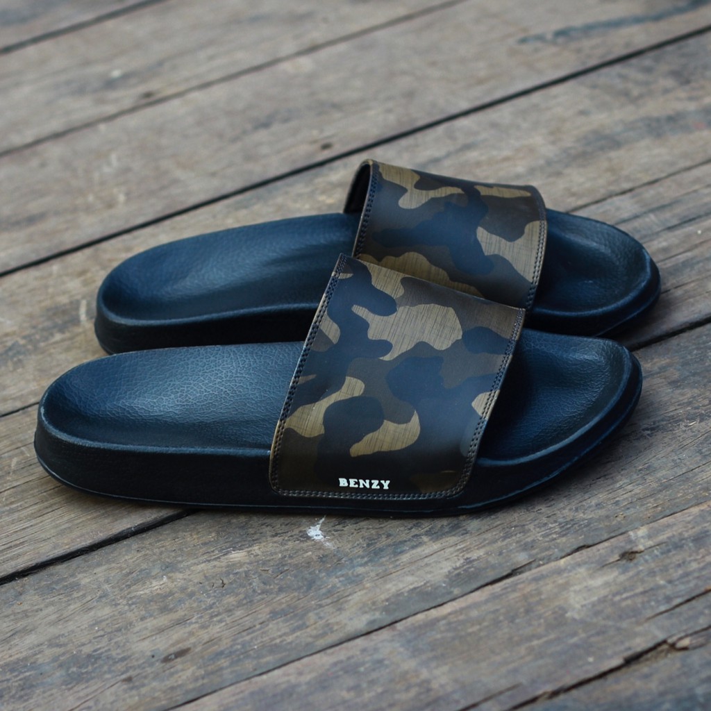 ARMO BROWN |FORIND x BENZY| Sandal EVA Ringan Slop Jepit Santai Simple Pria/Men Sendal Footwear