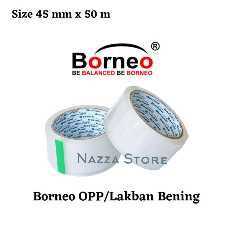 

BORNEO Lakban Bening 48mmx50m 1 pcs