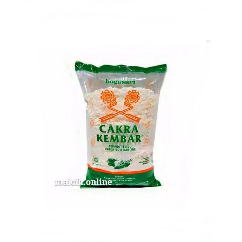 

Terigu Kemasan Cakra Kembar 1Kg