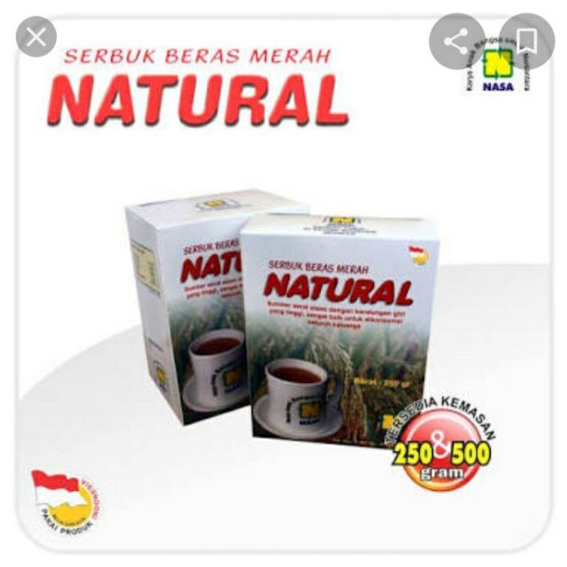 

Serbuk Beras Merah Natural 250g