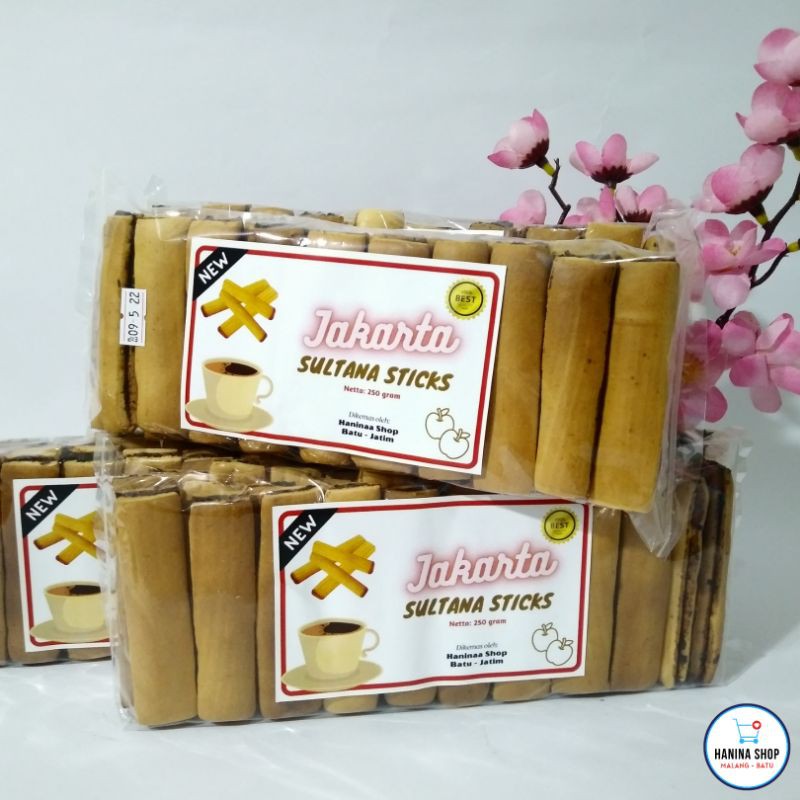 

Biskuit Sultana Sticks Jakarta 250 gram Kue Legendaris Kota Batu Malang