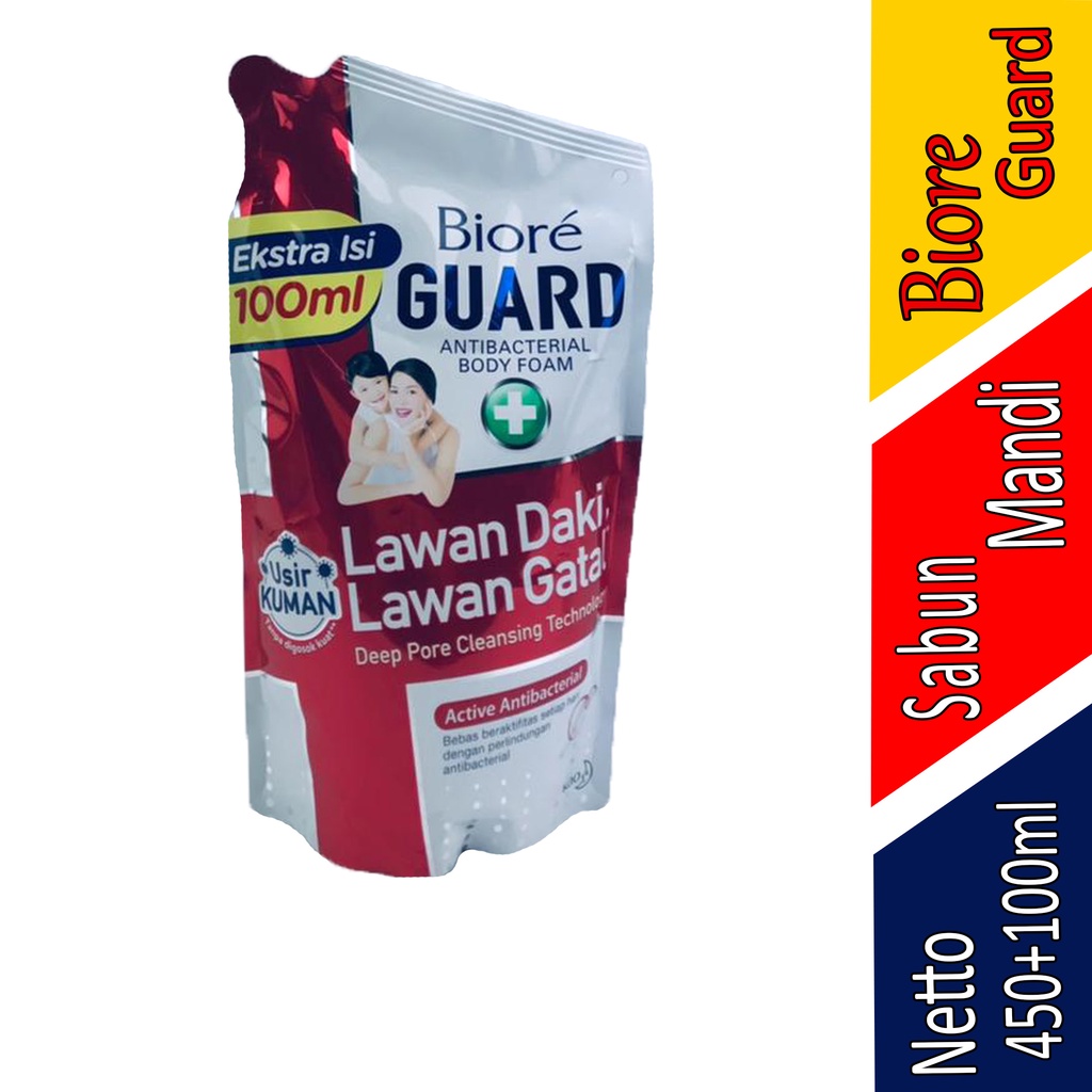 Sabun Biore Guard - Biore Guard - Antibacterial Body Foam - Sabun Mandi Cair - 450ml