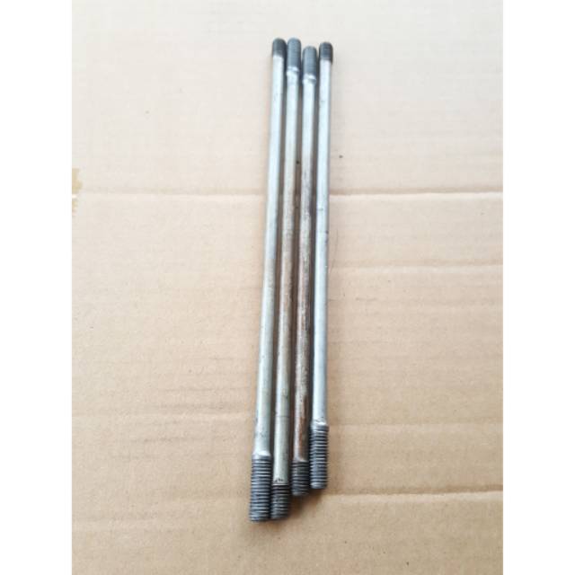 Original 4 pcs Baut tusuk sate angker Tiger Revo / Tiger 2000 lama Bolt cylinder stud head kop