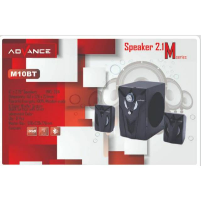 Advance Speaker Bluetooth M - 10 BT