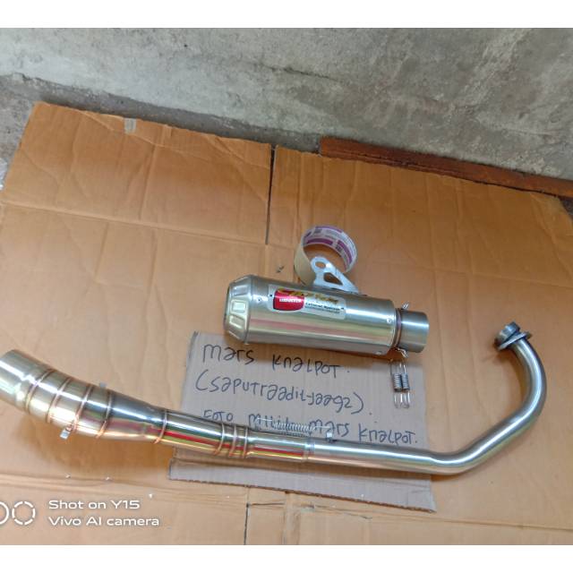 knalpot cld gtx for jupiter mx new .mx old ada