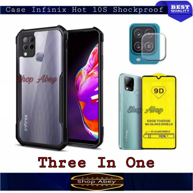Case Infinix Hot 10S Shockproof Casing Infinix Hot 10S SunDD
