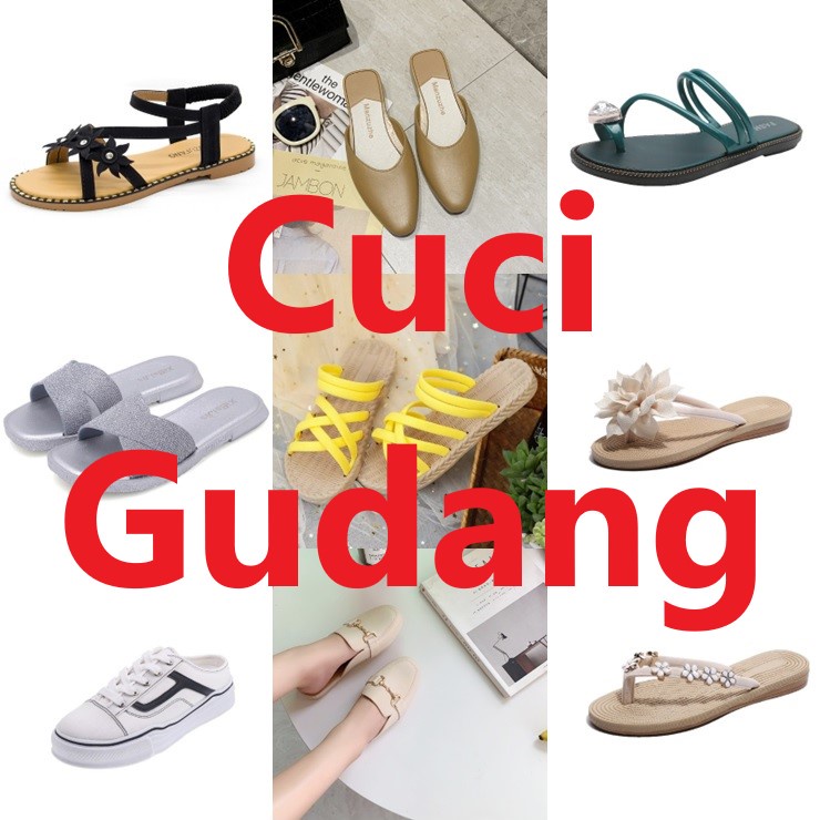 Cuci Gudang! Sandal Wanita Import Obral