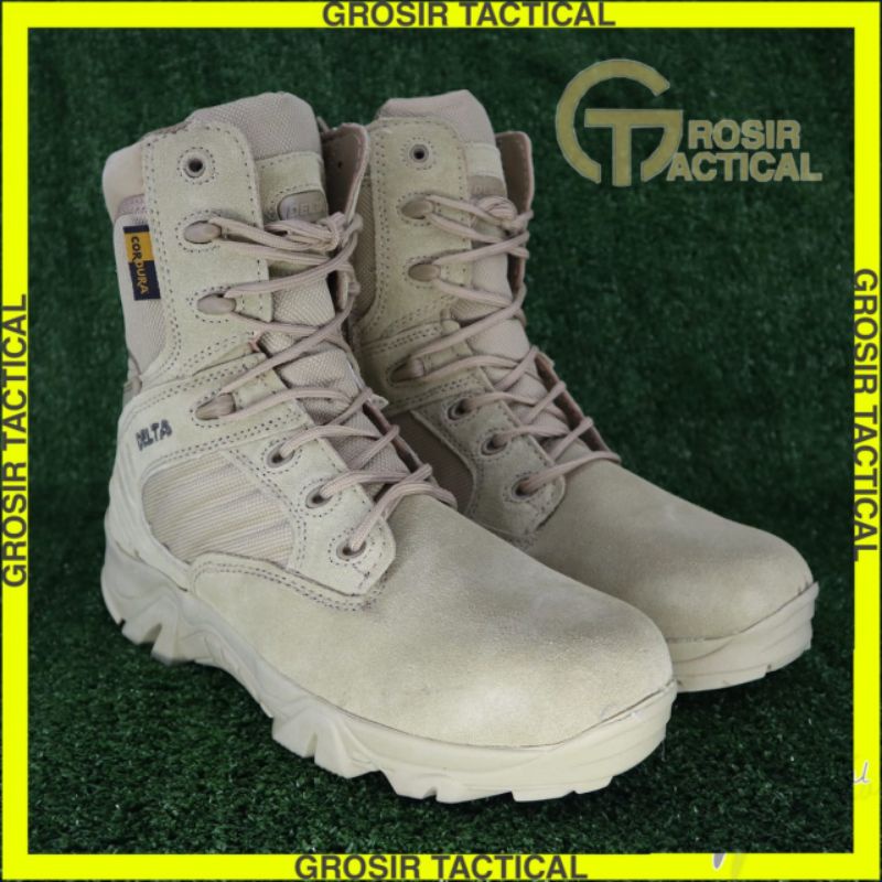 OK SEPATU BOOTS DELTA CORDURA/ SEPATU DELTA TINGGI /SEPATU TACTICAL IMPORT SEPATU PRIA DAN WANITA