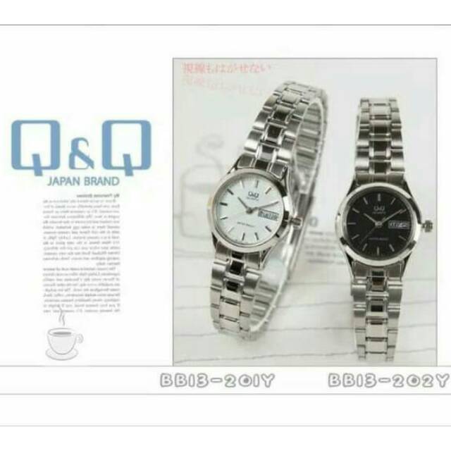 Jam Tangan Wanita Original QnQ QQ Q&Q Rantai Original