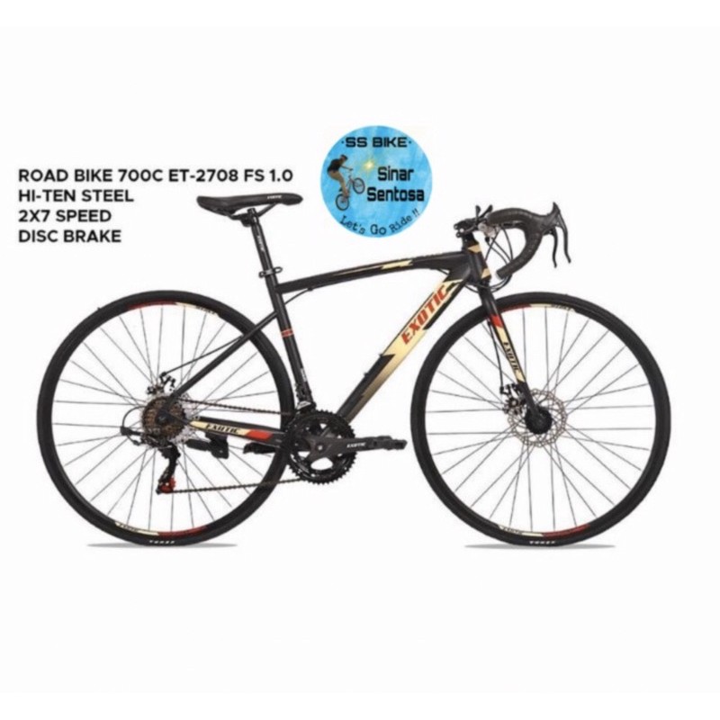 Road Bike (Sepeda balap) Exotic ET 2708 FS1.0