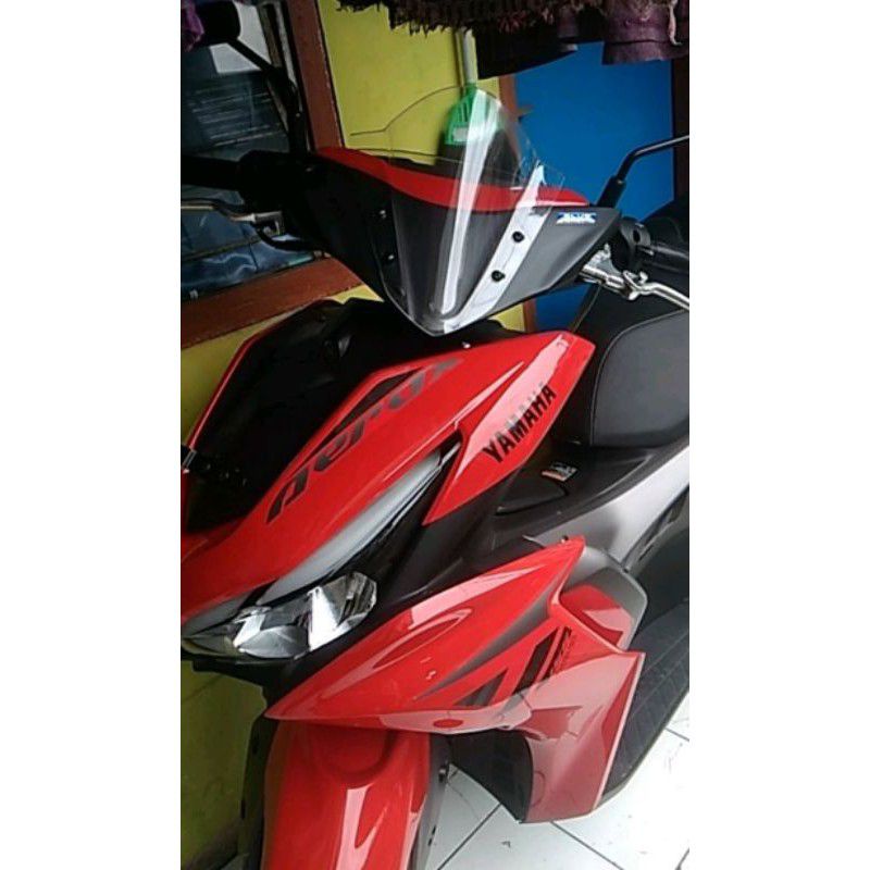 WINDSHIELD NEW AEROX JENONG TINGGI 25CM