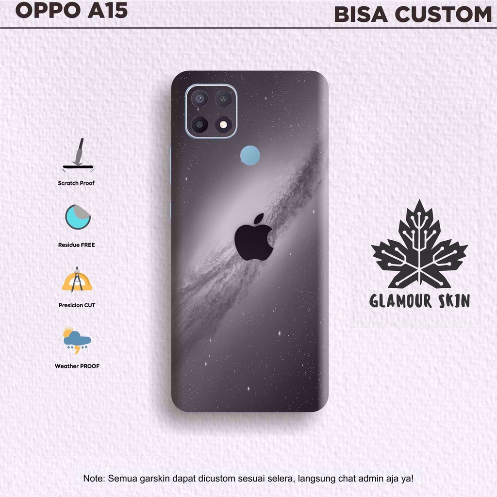 *Dapat2PCS* OPPO A15 Garskin Case/Stiker Protector Free Customs & COD Variasi
