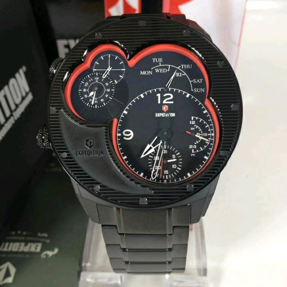 Jam Tangan Pria Expedition expe 6737  50mm xkpmr Original