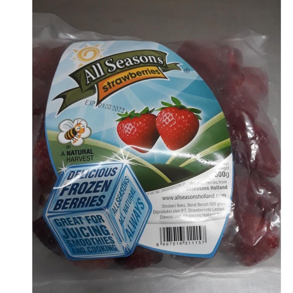 

strawberry frozen