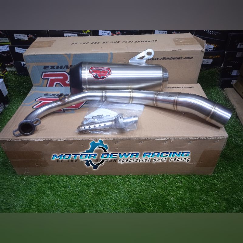Knalpot Racing R9 Series SS PCX 160 New 2021 + DB Kiler Original R9