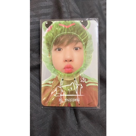 BOOKED PHOTOCARD baekhyun kodok superm