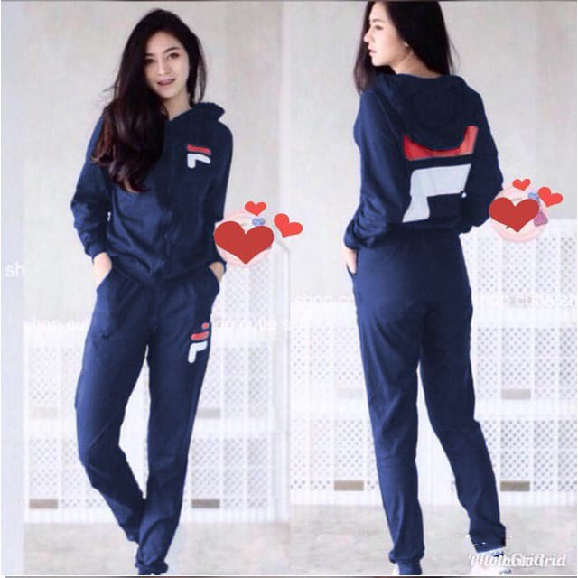 SETELAN FINFIN JAKET CELANA WANITA SPORT / OLAHRAGA / KASUAL