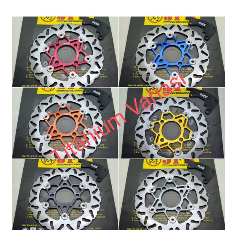 Disc Brake Piringan Cakram Depan 220MM JFK Vario 125-150 Beat Scoopy Spacy Genio