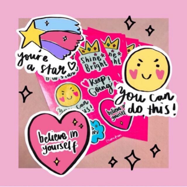 Jual Confidence Sticker Sheet Shopee Indonesia