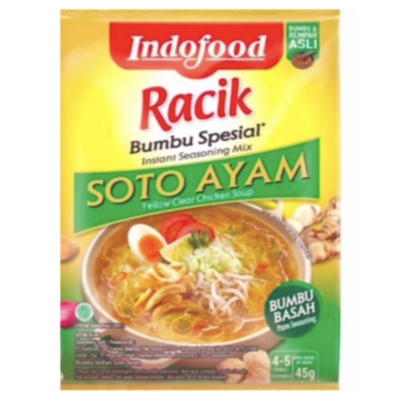 

SayurHD Indofood Soto Ayam 50gr Bumbu Masak Instant