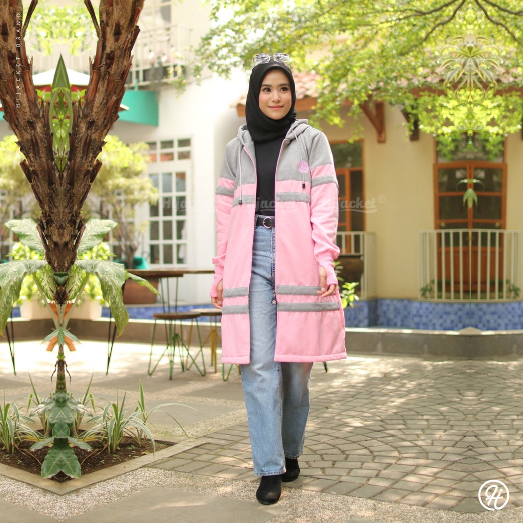 Hijacket® Mallika Orchid Oringal Guaranteed Jaket Muslimah HIjaber Free Goodiebag Bisa COD-1