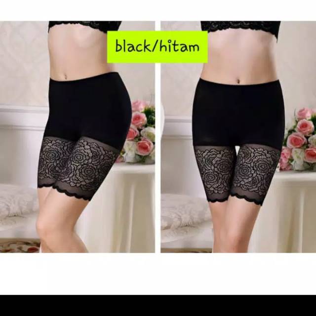 Celana korset renda/celana pelangsing renda
