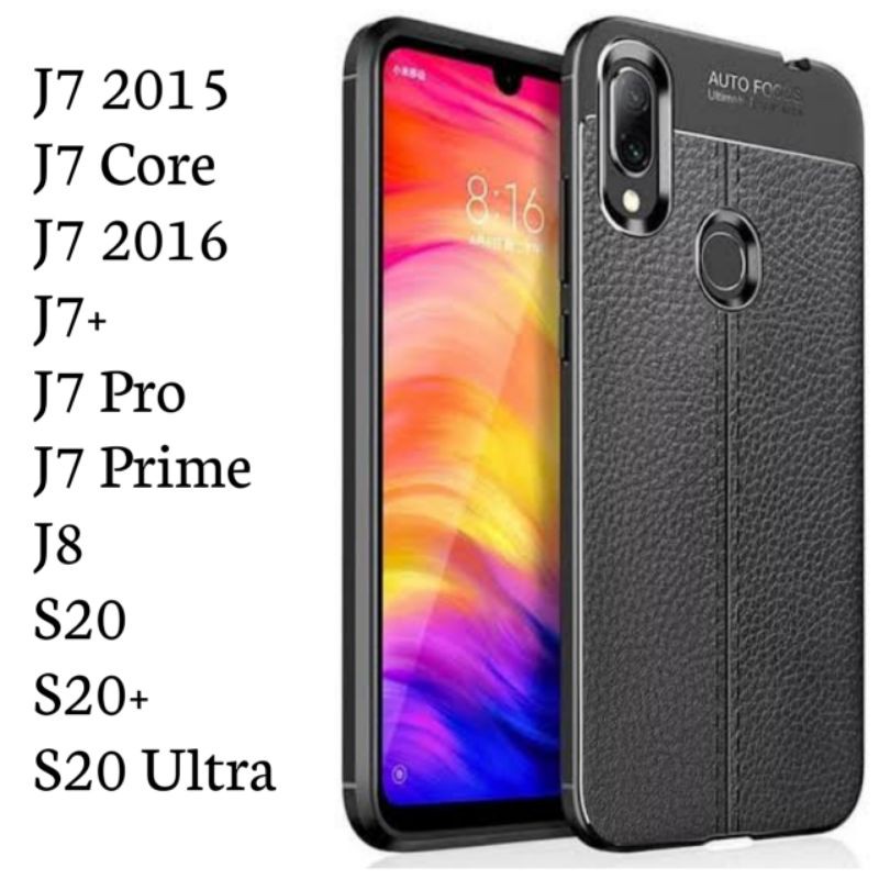 Samsung J7+ J7 Pro Prime Core 2016 J7 Duo S20 Ultra Softcase Autofocus Silicon Case Kulit Casing Hit