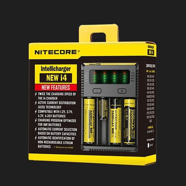 Charger 4 battery Nitecore i4 new - authentic