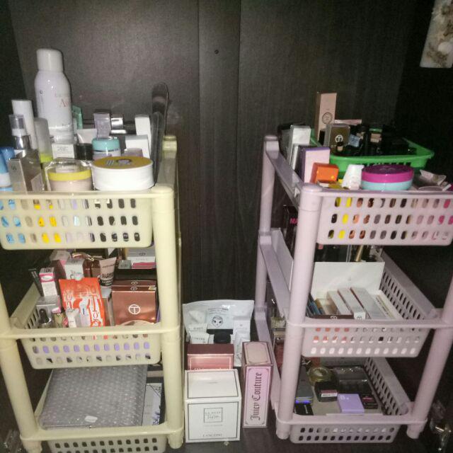 Yoshikawa Rak Besar Dengan Roda Susun 4 45x29x80 Cm R01504lbg