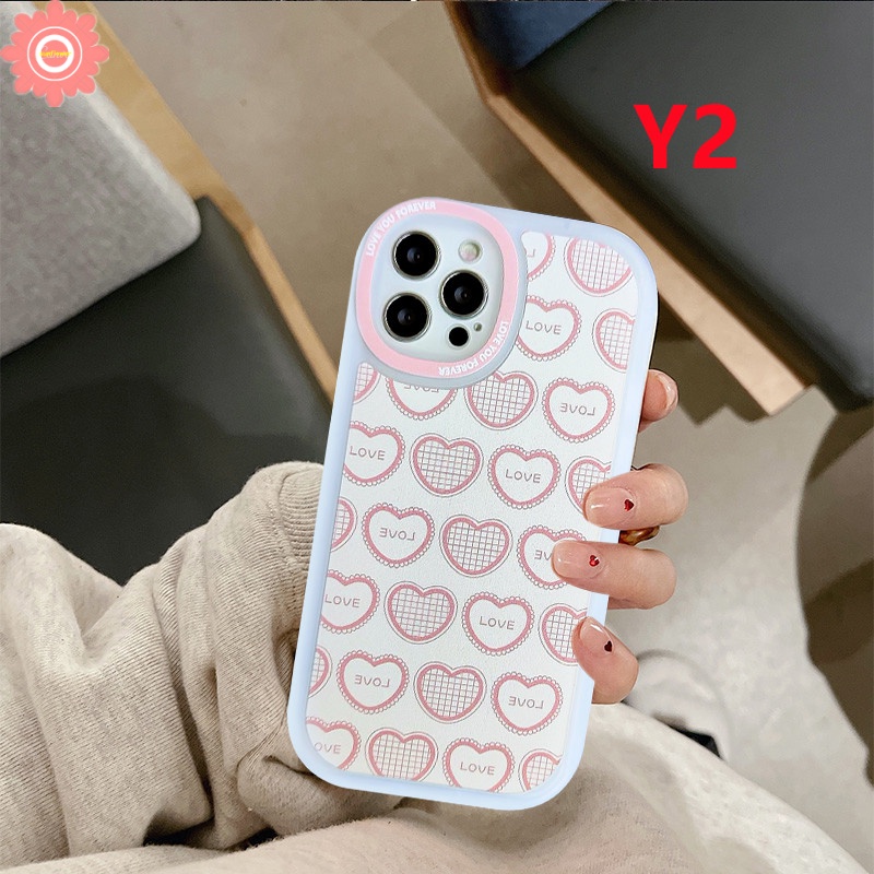 Casing Love Heart Phone Realme C53 C55 10 Pro Plus C30 GT 8i C25 C12 C25s C21 C15 5 5i 5S 6i C3 C20 8 8pro 7i C17 7 6 C35 C21Y C31 C21Y C25Y C11 2021 6s Mangkuk Lucu Sarung Shockproof