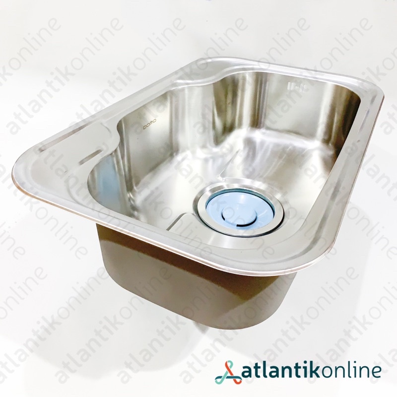 Sink bak cuci piring stainless steel 1 bowl DOMO DK 5140 DK5140 [BDG]